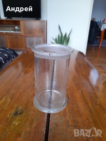 Стар лабораторен стъклен буркан