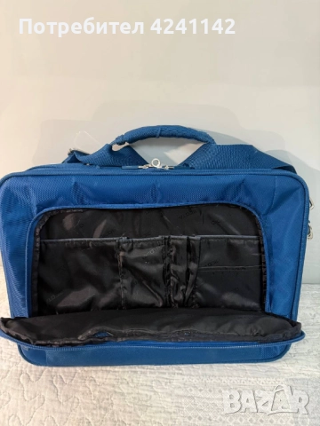 Чанта за лаптоп Dicota / синя, снимка 3 - Лаптоп аксесоари - 52910937