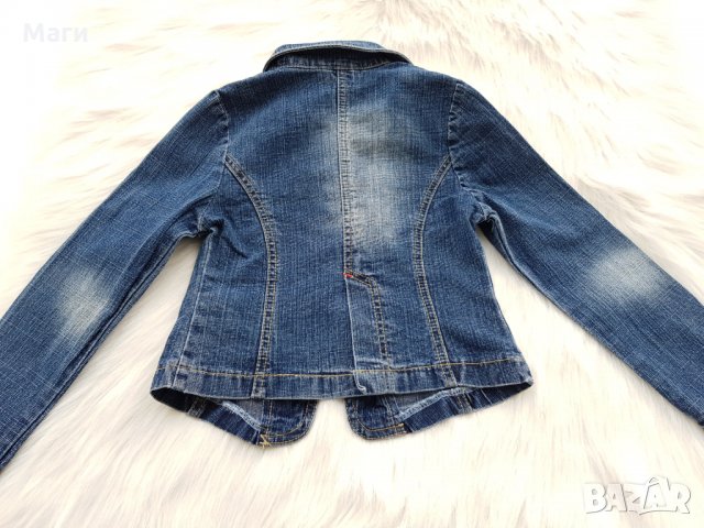 Детско дънково сако 7-8 години, снимка 7 - Детски якета и елеци - 32020592