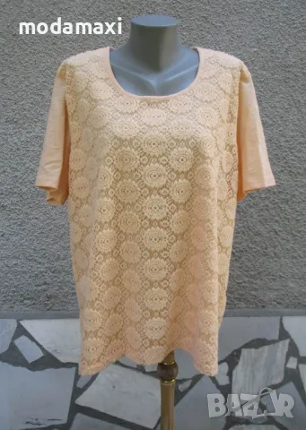 3XL/4XL  Нова  блуза Bexleys (папая) , снимка 1