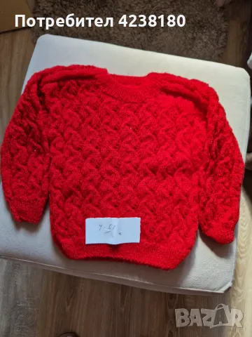 Бебешки и детски плетени дрешки, нови, ръчна изработка, снимка 16 - Детски пуловери и жилетки - 47433533