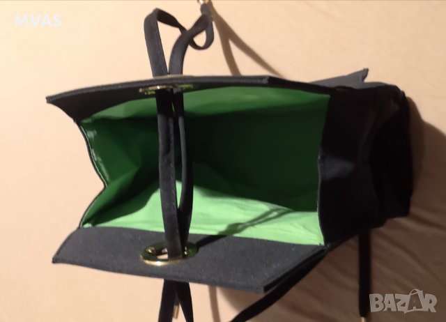  Нова дамска раничка Dior Tendre Poison черно зелено, снимка 7 - Раници - 31459424