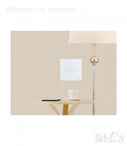 Единичен, Двоен или Троен сензорен ключ за осветление с дистанционно управление - код 2015 , снимка 6 - Ключове, контакти, щепсели - 34230085