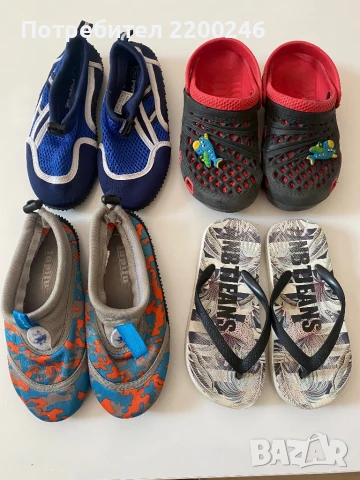 Детски аква обувки / чехли всичките за 15 лв., снимка 1