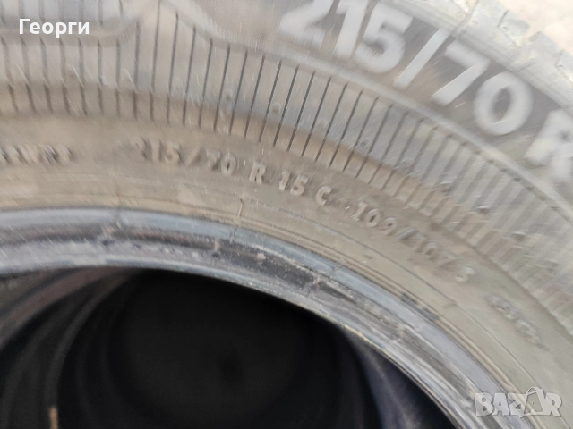 4бр. летни гуми 215/70/15C Continental, снимка 8 - Гуми и джанти - 52510195