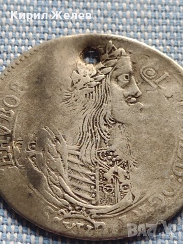 Сребърна монета 15 кройцера 1662г. Леополд първи Кремниц Унгария 12230, снимка 2 - Нумизматика и бонистика - 42900643