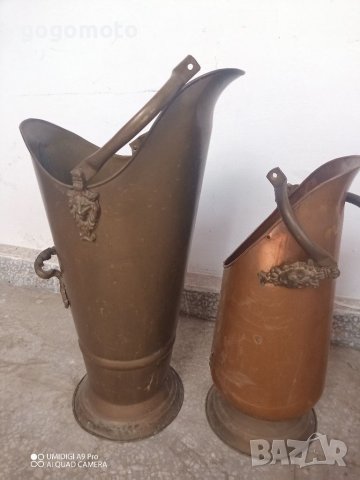 Стара ретро винтидж арт старинен античен кана. Кани от мед, снимка 15 - Други ценни предмети - 37737718