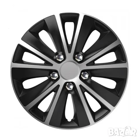Тасове за джанти 15'' Versaco Rapid NC сребрист/черен