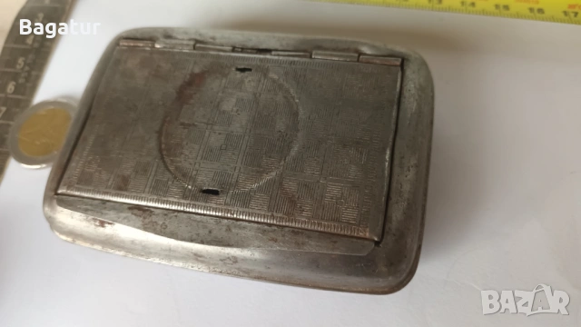 От на дядо шкафа,османска войнишка,табакера,кутия за тютюн, снимка 8 - Антикварни и старинни предмети - 54070932