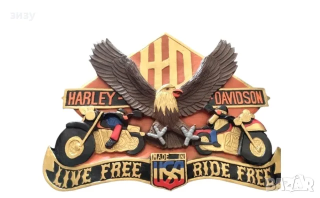 Harley Davidson пано таблета за стена на заведение,декорация ,винтидж