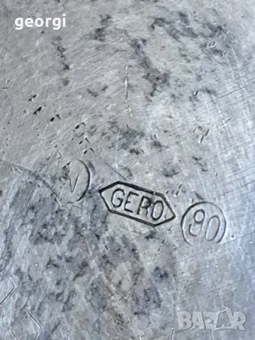 посребрена чаша 19/2, снимка 4 - Чаши - 49095918