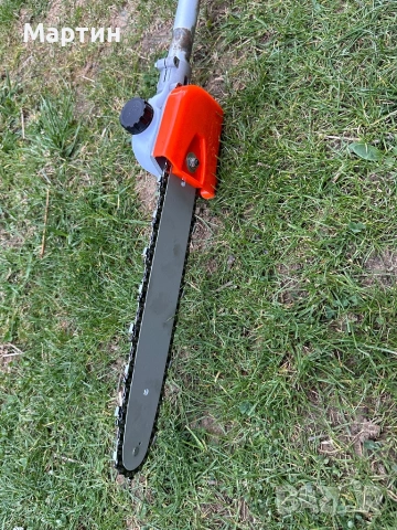 Бензинов тример Husqvarna 129RJ, снимка 7 - Градинска техника - 53938276