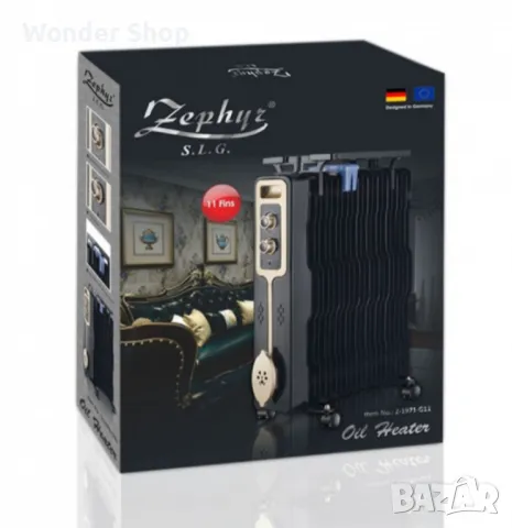 Електрически радиатор с 11 ребра - Топлина и комфорт за вашия дом!, снимка 5 - Отоплителни печки - 48469635