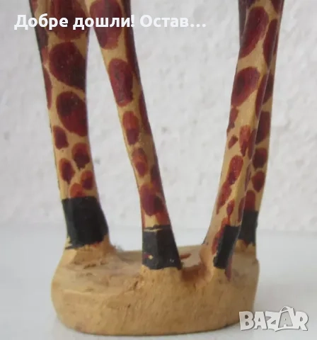 Жирафи от метал, дърво от мъниста жираф и носорог фигура, животно Африка, синци, снимка 12 - Статуетки - 39748472