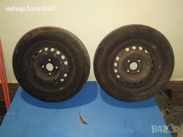Автомобилни гуми 165/70/13 с джанти , снимка 2 - Гуми и джанти - 52740556