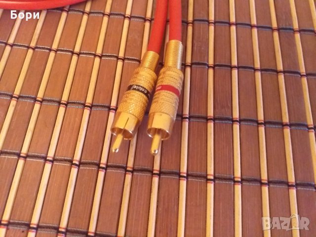 Немски качествен кабел 3 метра, снимка 3 - Аудиосистеми - 29165416