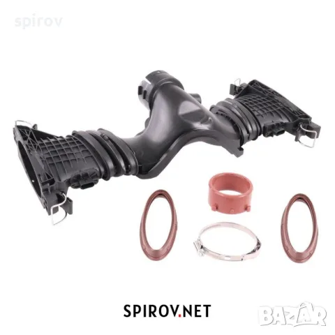 Въздуховод с дебитомери Mercedes OM642 V6 3.0 350CDI A6420902242, снимка 2 - Части - 55733425