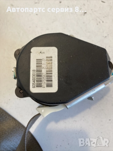 Оригинален заден ляв предпазен колан за Jeep Compass 2009 г., № 605460301B, снимка 2 - Части - 52966845
