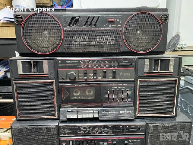 Касетофони HITACHI, снимка 3 - Радиокасетофони, транзистори - 53165764