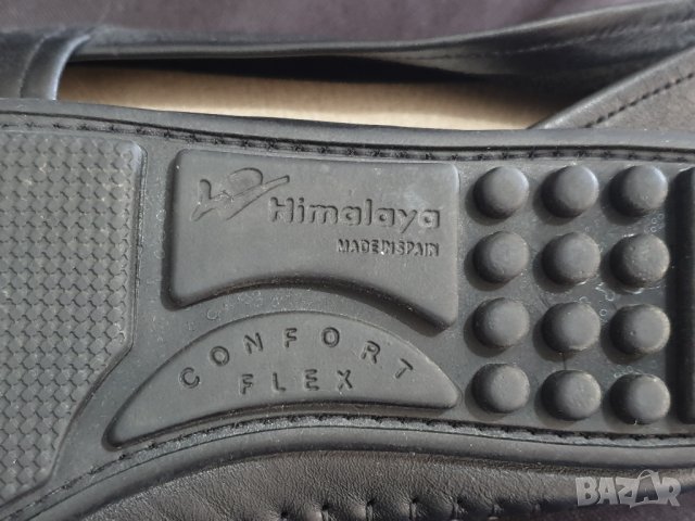 кожени балерини Himalaya Black, снимка 6 - Дамски ежедневни обувки - 31502345