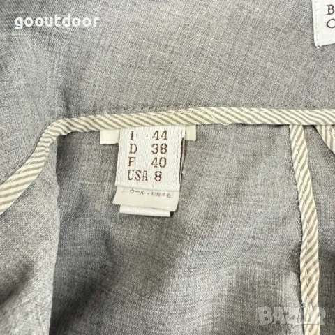 Brunello Cucinelli дамски вълнен панталон (38), снимка 4 - Панталони - 49980278