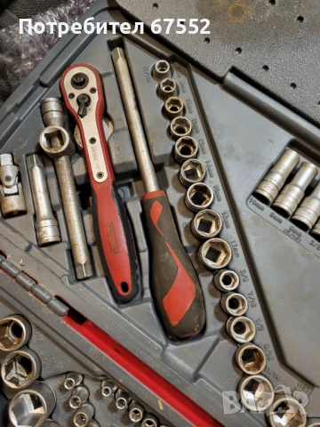 Гедоре Teng Tools TM111, 111 части, Метрични и Инчови, снимка 5 - Гедорета - 52533816