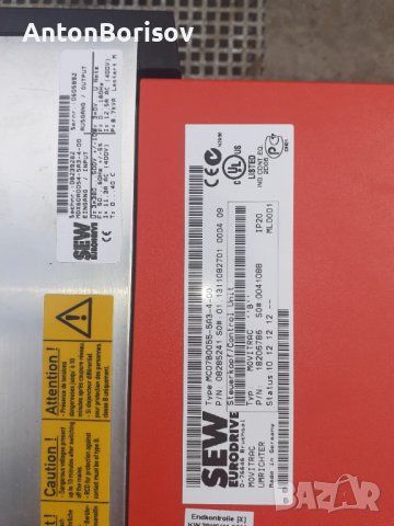 Честотен регулатор 5.5кв, снимка 4 - Резервни части за машини - 40270150