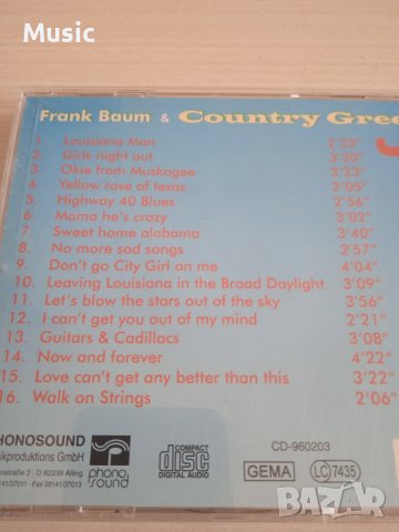Frank Baum & Country Green ‎– Best Of - оригинален диск, снимка 2 - CD дискове - 40013468