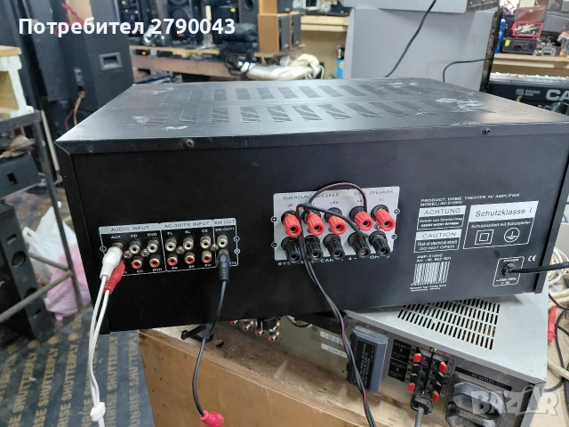 усилвател , снимка 3 - Ресийвъри, усилватели, смесителни пултове - 53955188