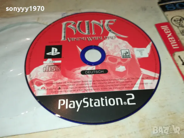 RUNE VIKING WARLORD SONY PS2 GAME 1902251916, снимка 6 - Игри за PlayStation - 49199138