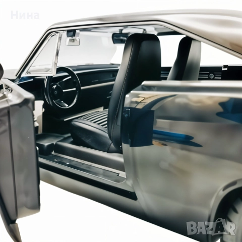 Радиоуправляема кола със зареждаща се батерия Dodge Charger 1969 г.,, снимка 4 - Коли, камиони, мотори, писти - 52605449