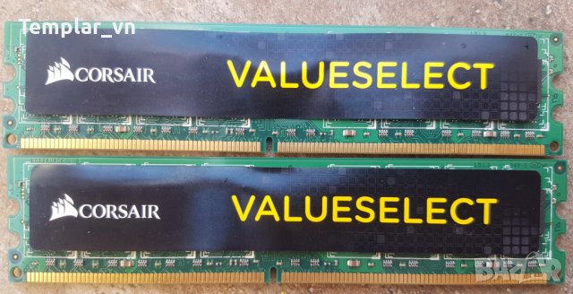 OCZ PLATINUM 4x2 DDR2 1066 PC2 8500 / Corsair VS 2x2 DDR2 800, снимка 3 - RAM памет - 38033041