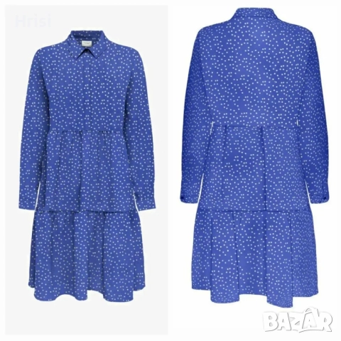 Нова рокля ONLY в индигово синьо, снимка 3 - Рокли - 52544004