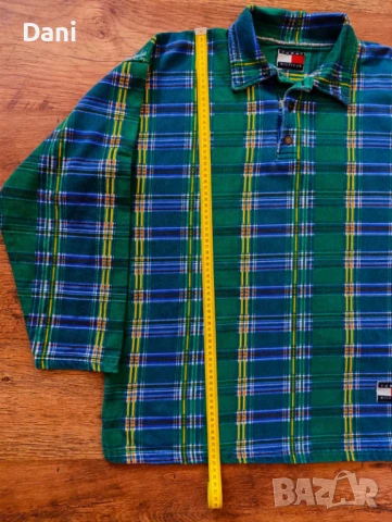 Tommy Hilfiger Vintage Polo 90s блуза с дълъг ръкав, снимка 4 - Блузи - 50633532