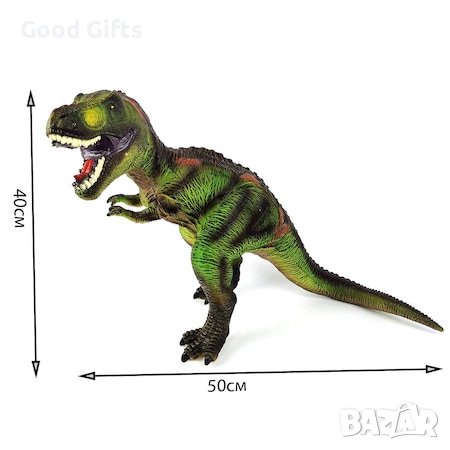 Гумен динозавър със звук, снимка 5 - Фигурки - 38121750