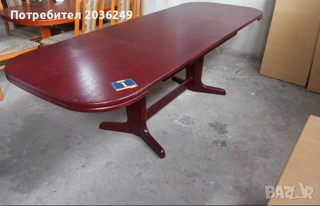 Голяма масивна разтегателна маса- Автомат