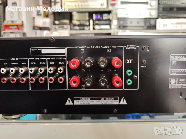 Усилвател Kenwood KA-2050R Black В отлично техническо и визуално състояние., снимка 11 - Ресийвъри, усилватели, смесителни пултове - 51581928