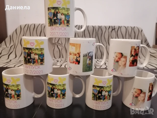 Чаша със снимка, текст или лого, снимка 12 - Романтични подаръци - 50708833