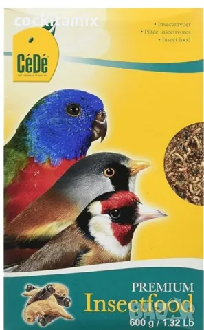 Nobby Cede・Insect Food - храна за насекомоядни - 0.600гр