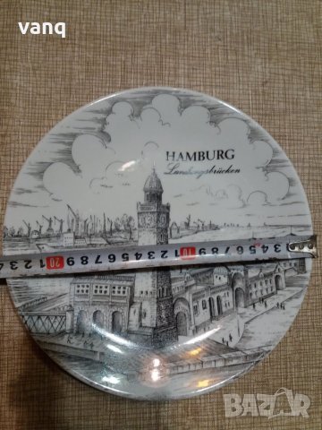 Немска чиния за стена, снимка 1