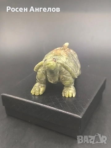 Нефритена Костенурка , снимка 2 - Ръчно изработени сувенири - 52379085