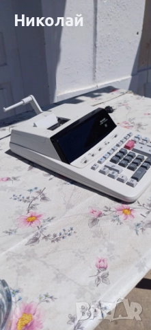 Електрически Калкулатор марка Sharp , снимка 2 - Друго търговско оборудване - 52388760