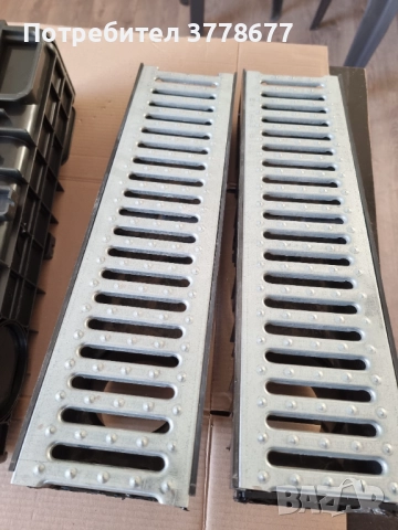 130/50 Канали с метална решетка DEVOREX XDRAIN - 4 броя., снимка 4 - ВИК - 52113914