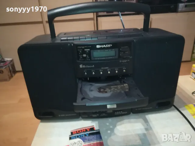 SHAPR BIG SHARP-ВНОС SWISS 2503251728, снимка 6 - Радиокасетофони, транзистори - 49636164