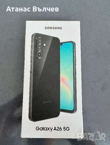 Samsung Galaxy A26 - ЧИСТО НОВ - 128 GB - Черен