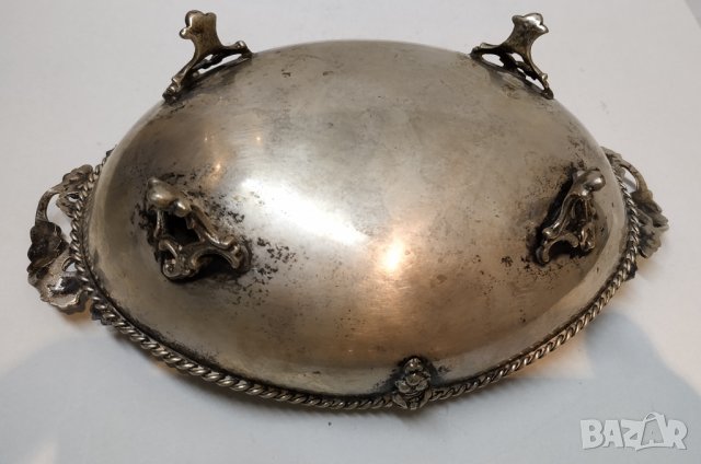 Сребърна купа, снимка 5 - Антикварни и старинни предмети - 29864923