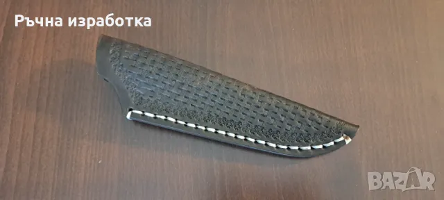 кания естествена кожа нож ножницата телешки бланк, снимка 10 - Ножове - 50261358