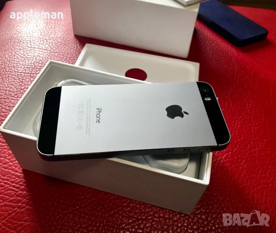 Apple iPhone 5S 16Gb Space Gray Фабрично отключен Айфон телефон, снимка 5 - Apple iPhone - 38916278