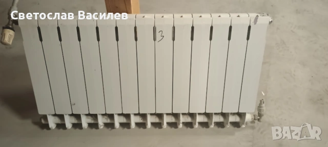 Продавам алуминиеви радиатори за парно - запазени, снимка 4 - Радиатори - 53146900