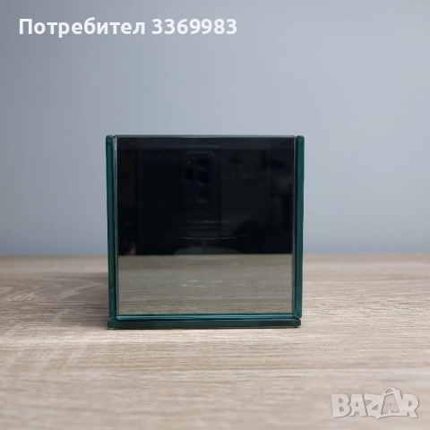 Свещник с илюзия и бляскав огледален фене, снимка 3 - Декорация за дома - 52182328